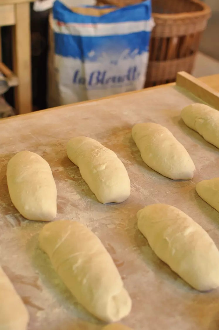 Farine La Bleuette issue de blé CRC, meunerie, façonnage, boulangerie