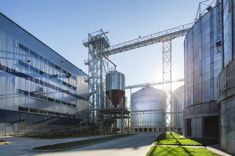 Usine de trituration en Ukraine.