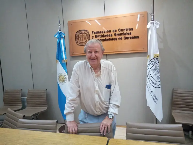 Armando Casalins, expert de la Fédération argentine des stockeurs de céréales.
