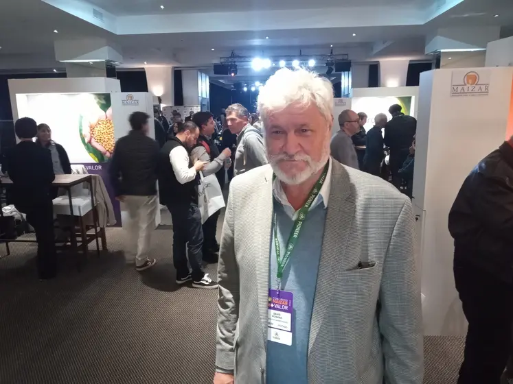 David Hughes, céréalier, ex-président de l’interprofession argentine du blé, Argentrigo.