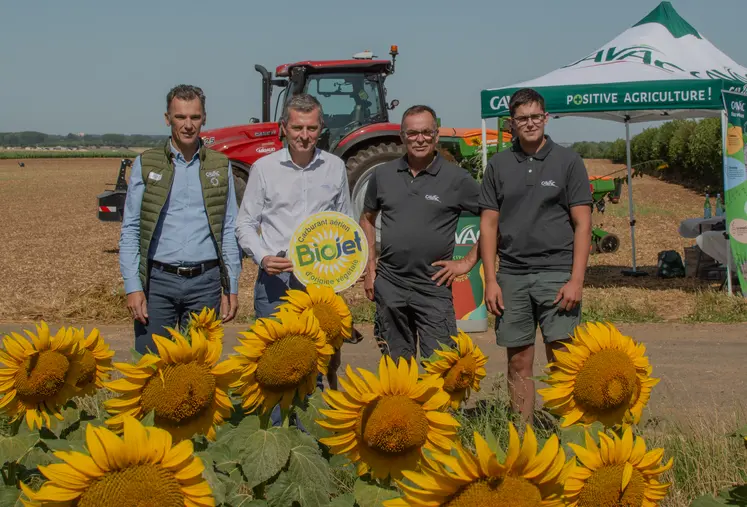conférence de presse carburant biojet cavac et groupe dubreuil