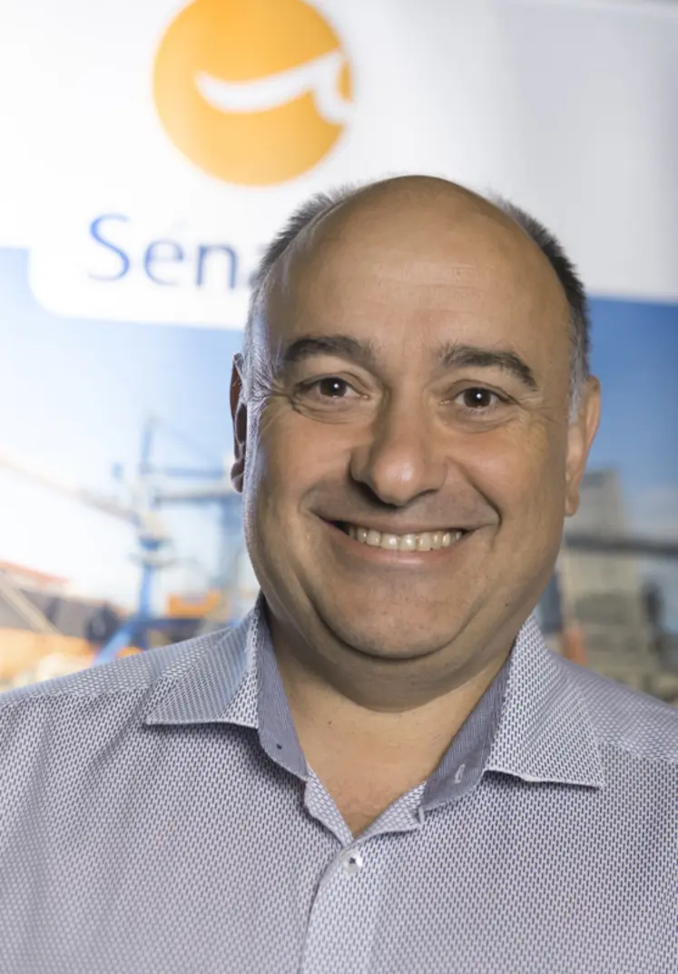 Alain Charvillat, directeur Céréales export de Sénalia.