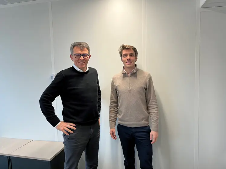 Julien Darley et Alexandre Jonet, traders pour Granit Négoce