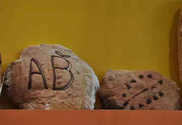 Boulangerie transformation des céréales, farine de froment, pain avec logo AB