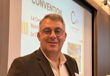 David Saelens, le président de La Coopération agricole Nutrition animale.