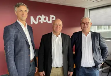 Les dirigeants de la coopérative NatUp