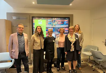 De gauche à droite : Ghislain Caron (Cargill), vice-président de l'Usipa, Carlota Pons (Tereos), vice-présidente, Mariane Flamary, déléguée générale, Sophie Verpoort (ADM), trésorière, Marie-Laure Empinet (Roquette), présidente et Cécile Duputel (Roquette), administratrice à l'AG de l'Usipa le 25 septembre 2025