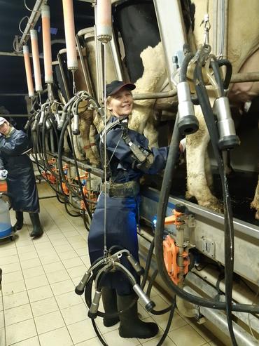 Valérie Savary, éleveuse. « Je ne saurais plus traire sans exosquelette. »