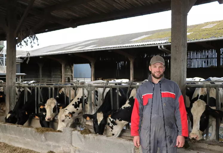 Dan Busson, éleveur en Mayenne