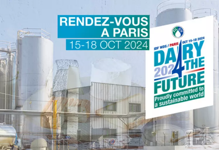 La France accueillera le Sommet mondial du lait du 15 au 18 octobre à Paris