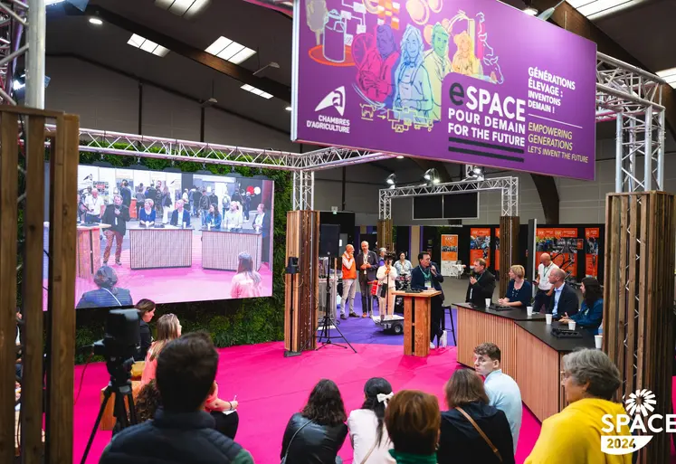 Une conférence sur l'espace pour demain lors du Space 2024