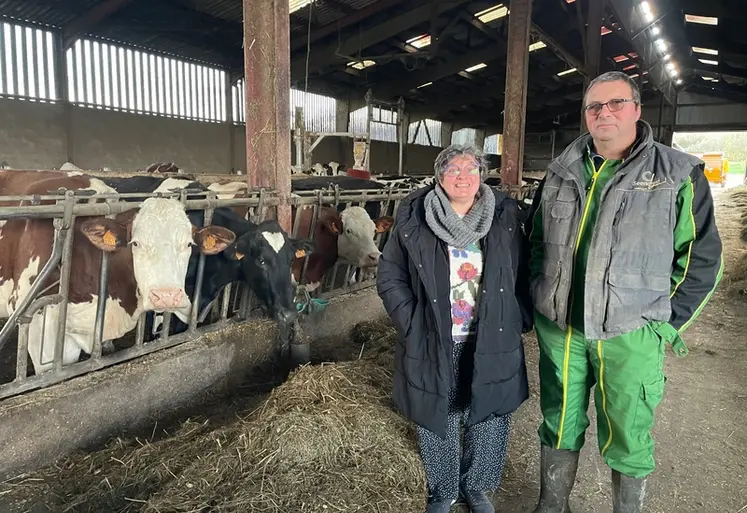<em class="placeholder">Christine et Pascal Garnier,éleveurs laitiers</em>