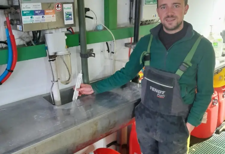 <em class="placeholder">Edouard Husnot « Un thermomètre et un couvercle au-dessus du bac de lavage. Voici deux précautions qui ne coûtent pas cher mais qui peuvent éviter de perdre gros. »</em>