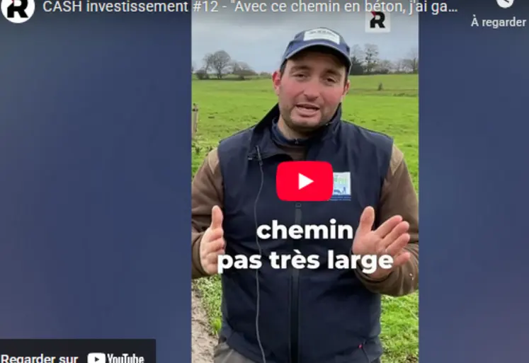 Clément Coussement, éleveur laitier dans l'Oise