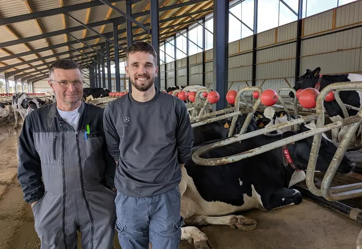 <em class="placeholder">Marc et Louis Hellard, éleveurs dans les Côtes-d'Armor.</em>