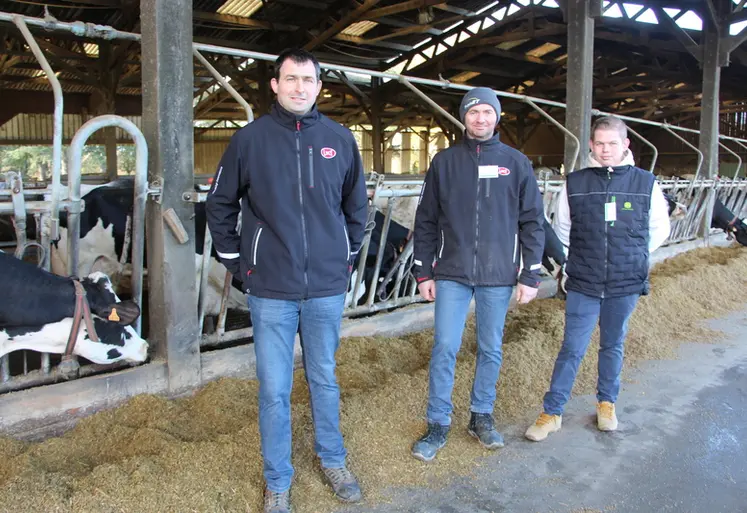 <em class="placeholder">Les trois associés du Gaec de Vernoux</em>