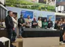 Table ronde autour du projet Ecomethane et le label bas carbone sur le stand de Bleu Blanc Coeur lors du Salon de l'Agriculture