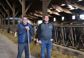 <em class="placeholder">« Nous avons choisi d’investir pour disposer d’un outil performant et faciliter la transmission » expliquent Régis et Valentin Landais. </em>