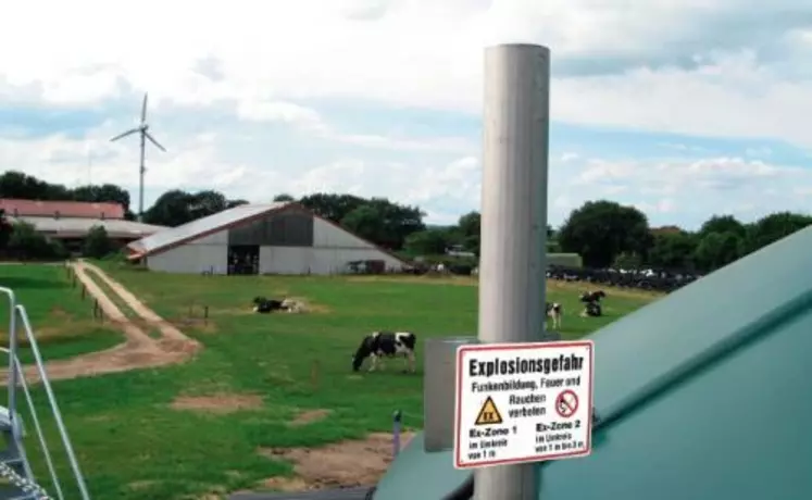 DANS LE SCHLESWIG-HOLSTEIN, le prix du foncier est passé à 30000-40 000 euros/ha,
un effet pervers du développement du biogaz.