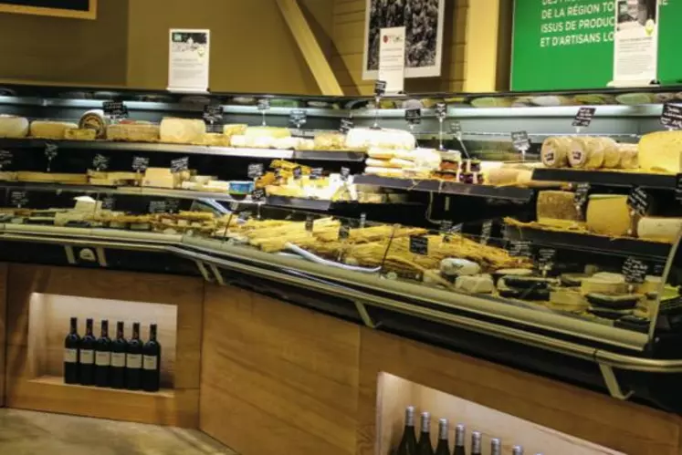 Le premier magasin « Frais d’ici »,
du groupe In Vivo.