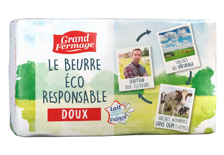 beurre Grand Fermage écoresponsable