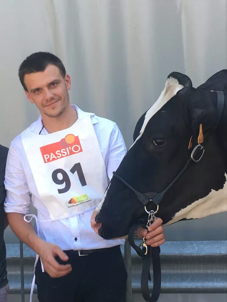 Clément Simian Buissonnet, associé SCL Elevage du Pla, Hautes-Pyrénées