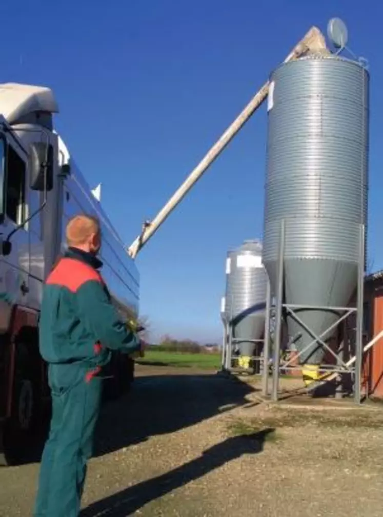 Les silos doivent être facilement accessibles pour la livraison
