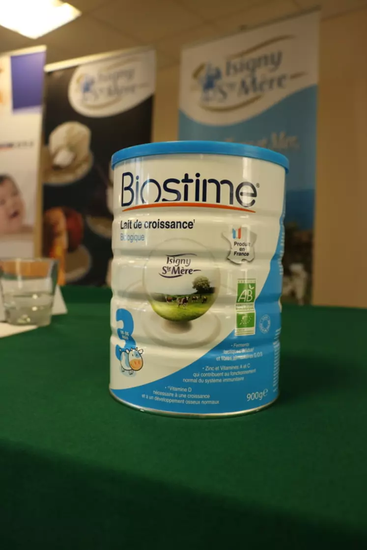 Biostime et Isigny Sainte-Mère lancent un lait infantile bio en