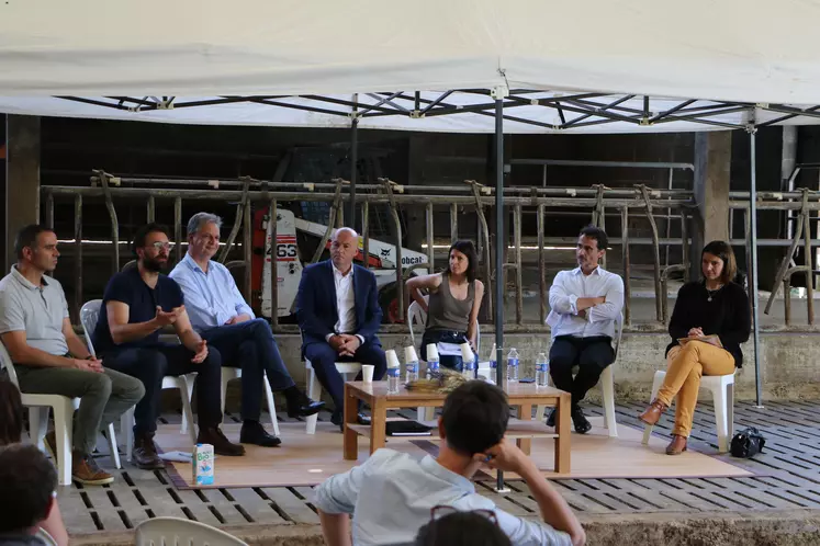 Table ronde OP lait bio Seine et Loire juillet 2021 