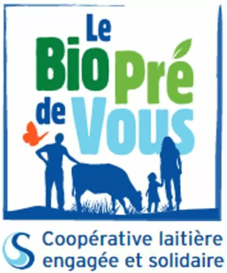 logo Sodiaal référentiel pour la production de lait de vache bio