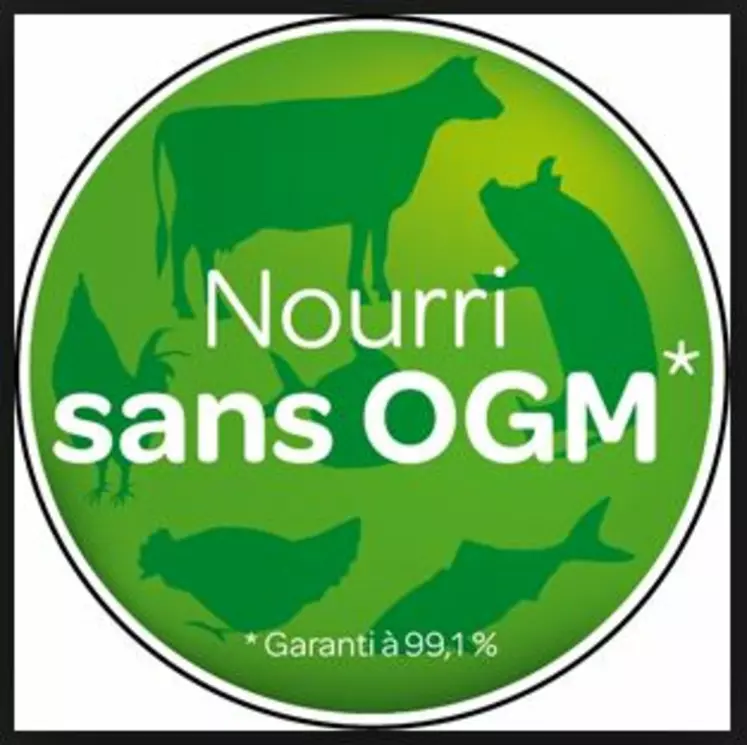 Logo nourri sans OGM