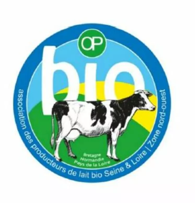 logo de l'OP lait bio Seine et Loire