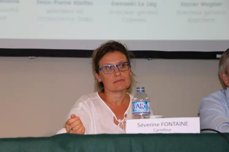 Séverine Fontaine, directeur qualité chez Carrefour © C. Pruilh