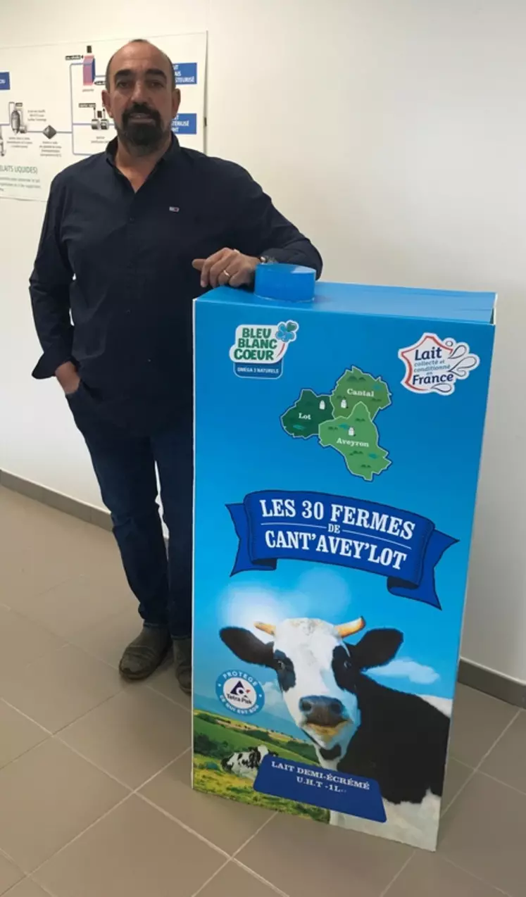 Jean-Philippe Vayre, co-fondateur et vice-président de Cant'Avey'Lot. «Pour la grande majorité des élevages, la certification n'a pas engendré de nouvelle contraintes fortes.»