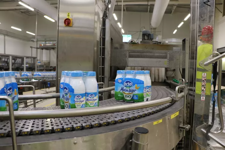 Une réflexion est engagée avec les OP sur un nouveau type de contrat distinguant lait biologique et lait déclassé. 