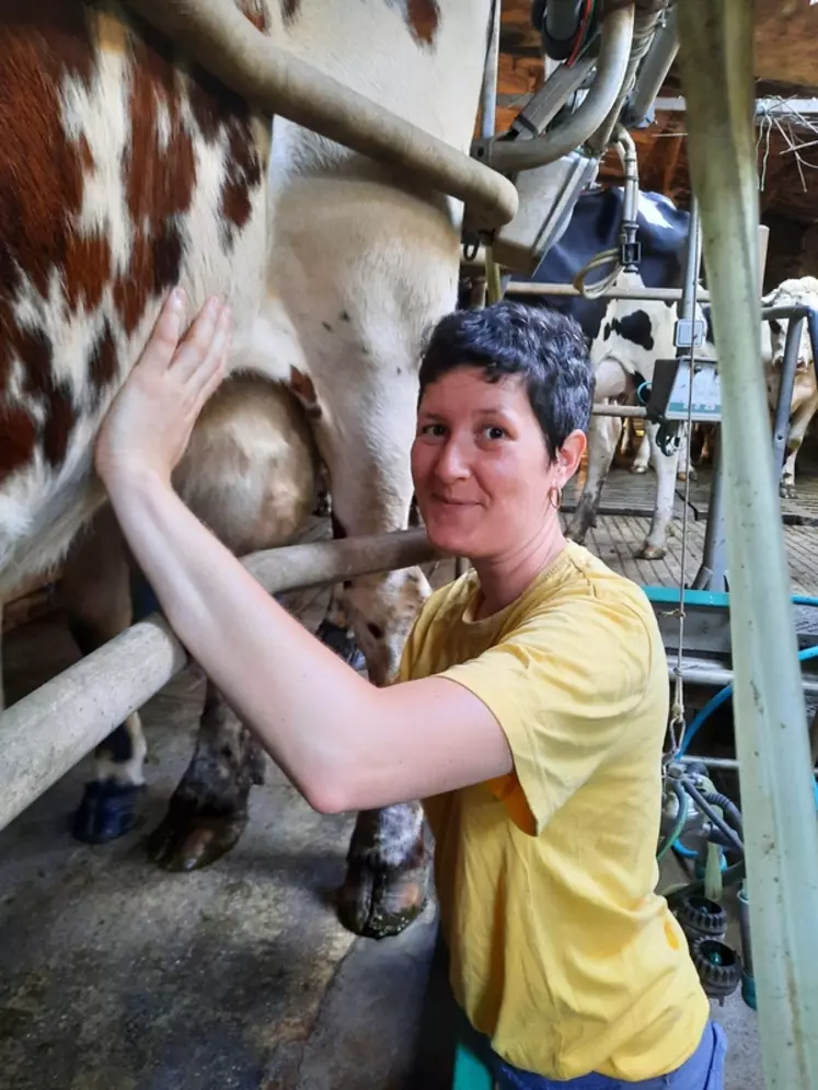 Emeline Arnaud, future installée. « Les nombreux liens créés grâce à Alterfixe complètent mes visites d’élevages, ma formation et mon expérience comme salariée ...