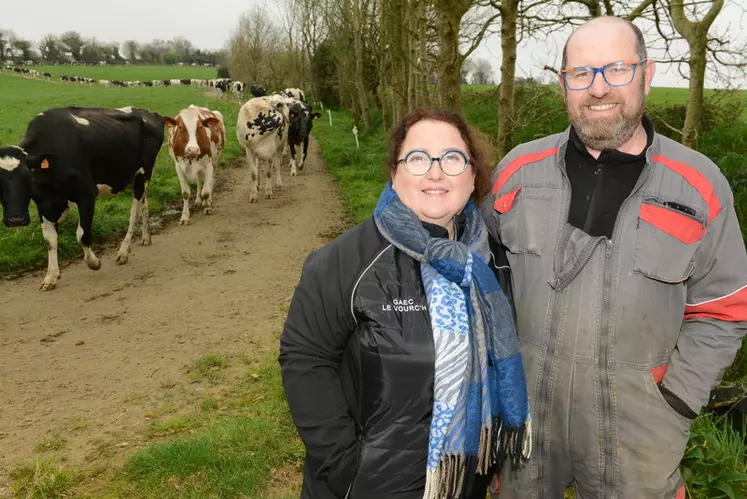 Anne et Jean-Marc Le Vourc’h, éleveurs