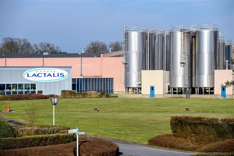 Usine Lactalis de Villedieu les Poeles (Manche)