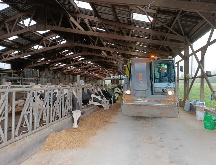 <em class="placeholder">distribution alimentation vaches laitières désileuse</em>