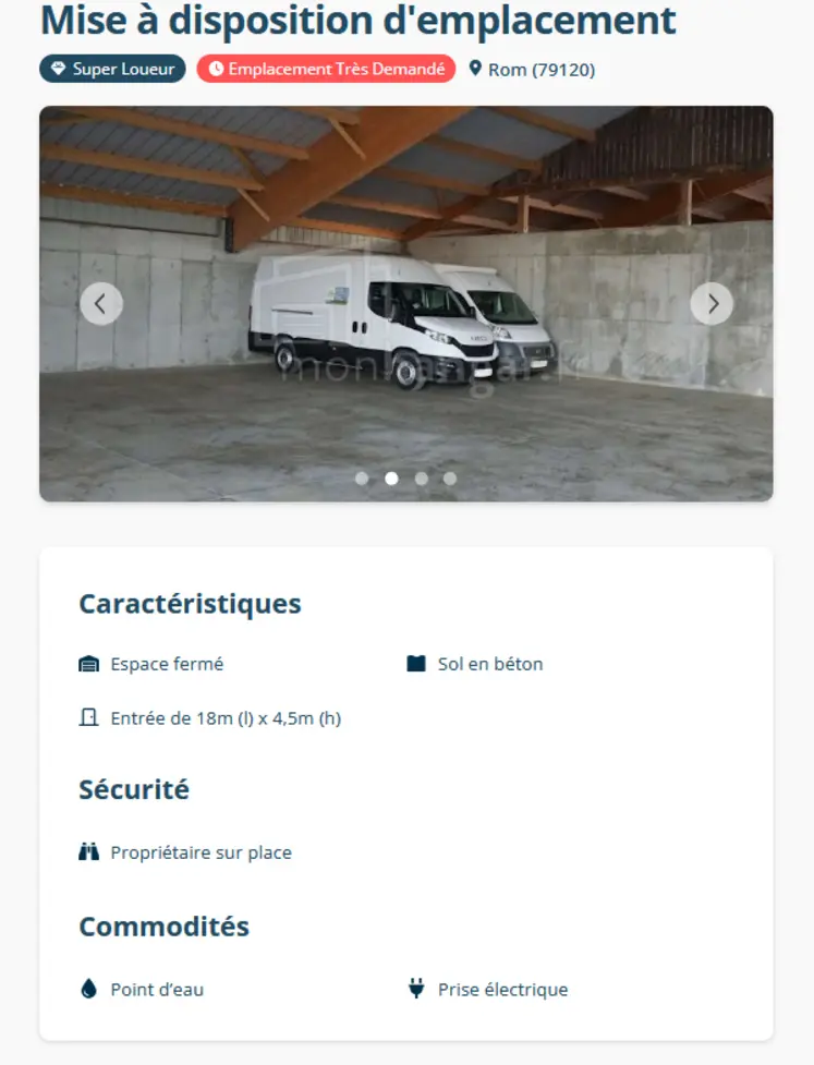 <em class="placeholder">annonce location hangar pour hivernage</em>