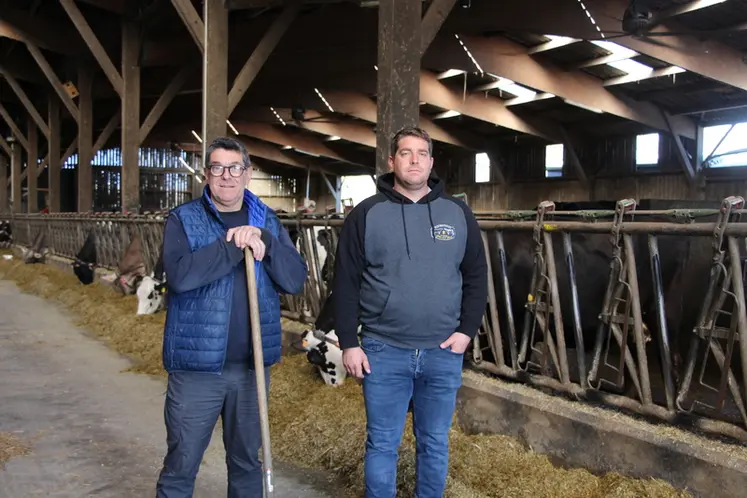 <em class="placeholder">« Nous avons choisi d’investir pour disposer d’un outil performant et faciliter la transmission » expliquent Régis et Valentin Landais. </em>