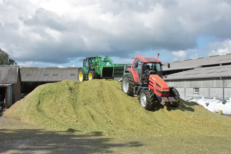 <em class="placeholder">Ensilage de maïs, silo, tassage</em>