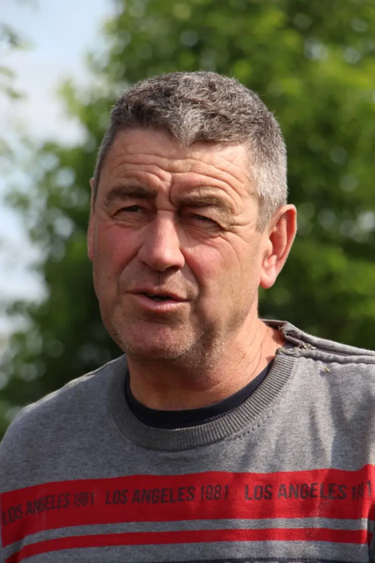 <em class="placeholder">Stéphane Jamin, éleveur au Gaec La petite ronde</em>