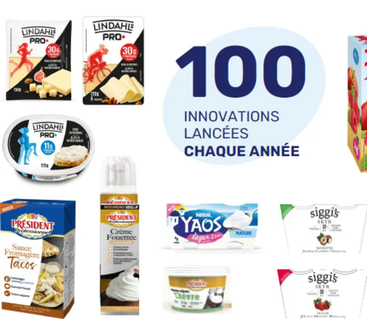 <em class="placeholder">quelques produits laitiers nouveaux à marque Lactalis</em>