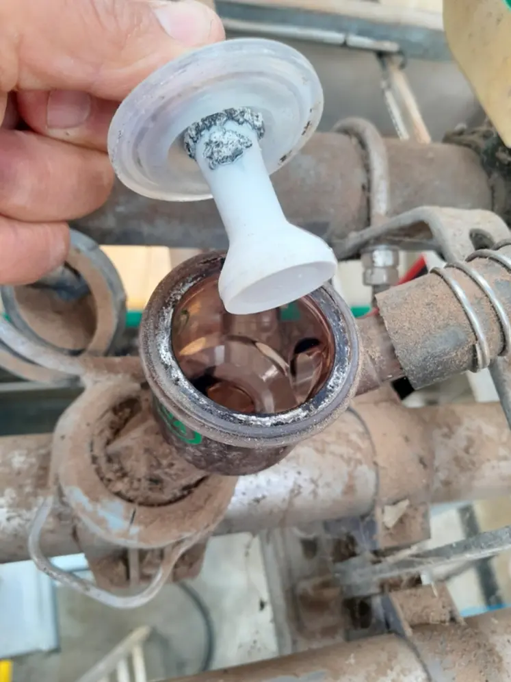 <em class="placeholder">capteur de débit d'une dépose automatique de traite</em>