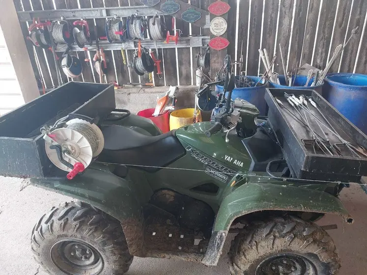 <em class="placeholder">quad dans un atelier </em>