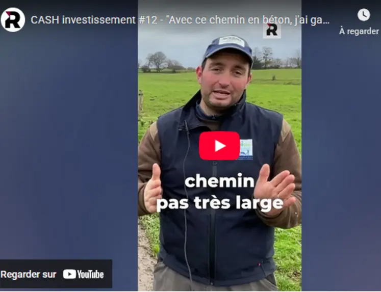 Clément Coussement, éleveur laitier dans l'Oise