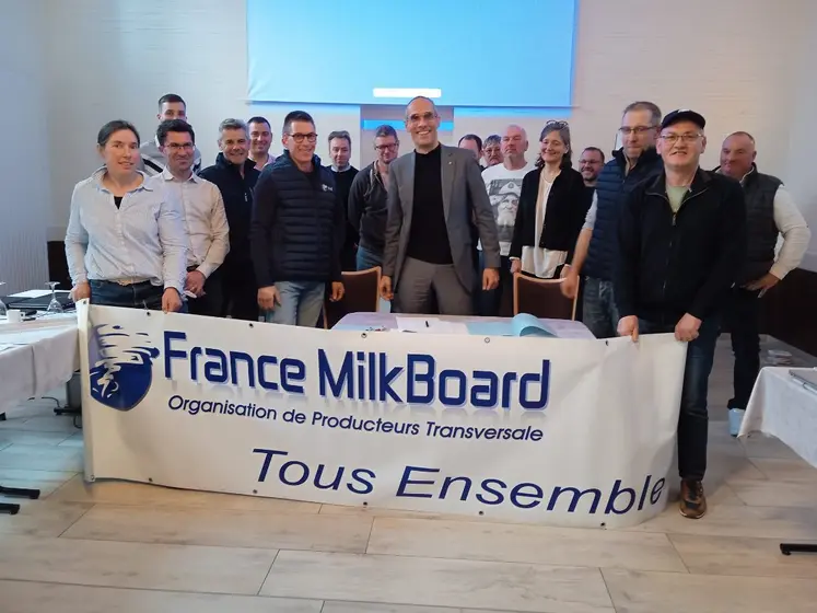 Représentants de FMB et de Savencia