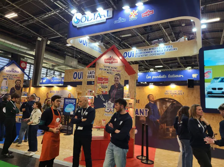 Stand Sodiaal au SIA 2026.