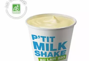 P'tit Milk shake au lait bio